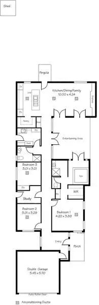 Floorplan of Homely house listing, 6 Nilpinna Street, Burnside SA 5066