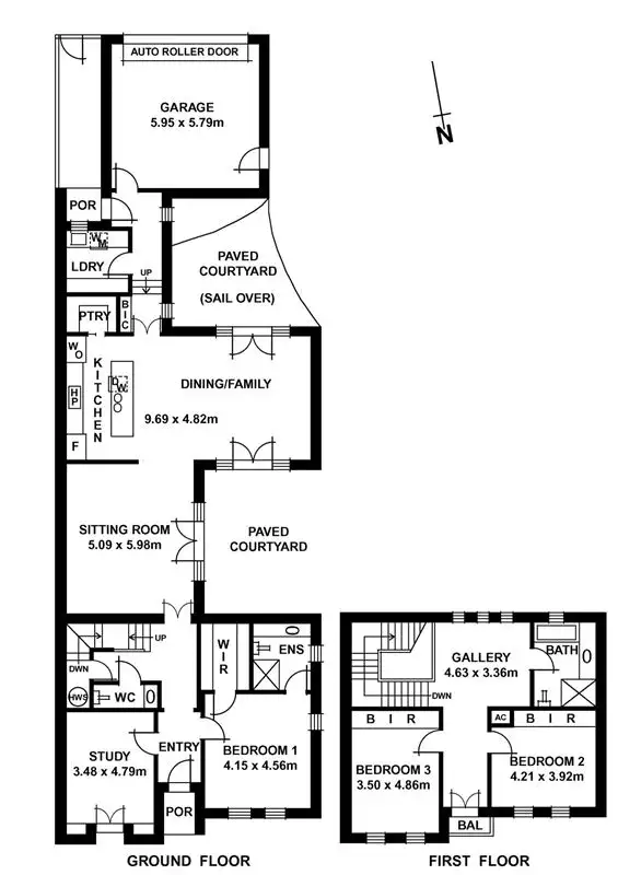 Floorplan of Homely house listing, 8 Acacia Street, Medindie SA 5081