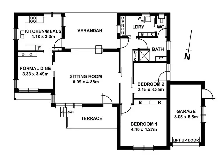 Floorplan of Homely house listing, 20 Woodcroft Avenue, St Georges SA 5064
