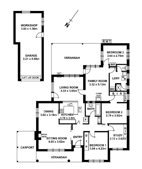 Floorplan of Homely house listing, 18 Wilsden Street, Walkerville SA 5081