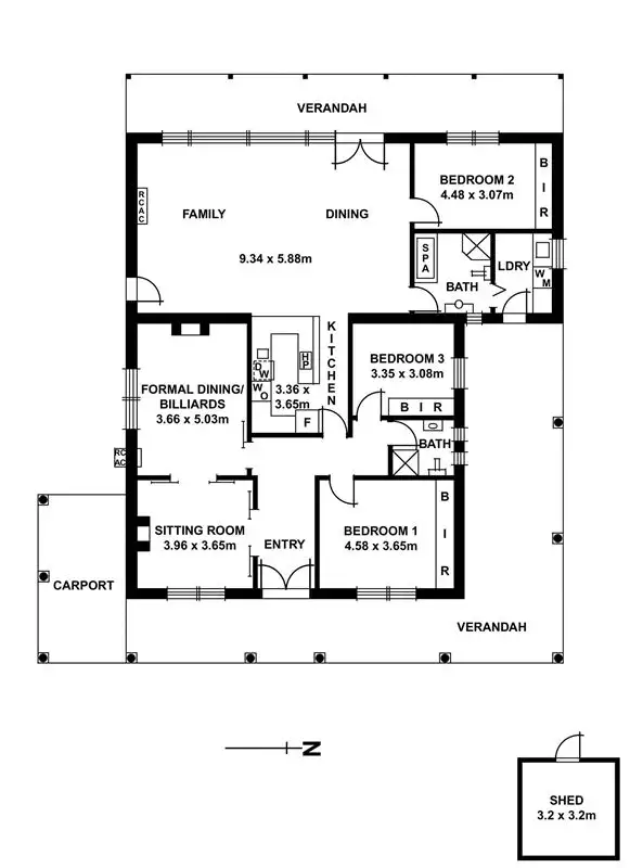 Floorplan of Homely house listing, 20 Harvey Avenue, Westbourne Park SA 5041