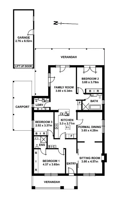 Floorplan of Homely house listing, 7 Moore Street, Fullarton SA 5063