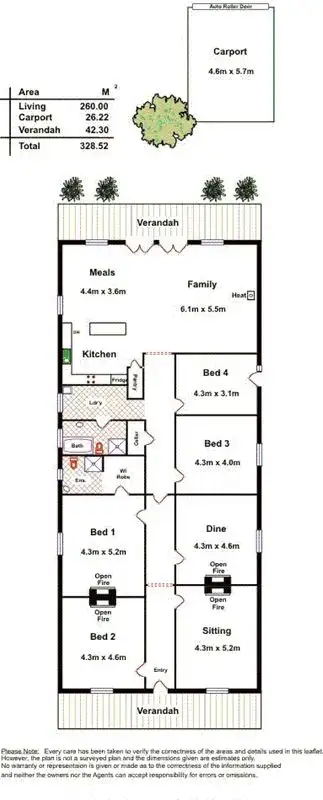 Floorplan of Homely house listing, 16 Watson Avenue, Rose Park SA 5067