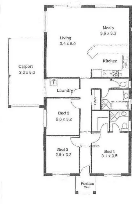 Floorplan of Homely house listing, 1A Winifred Avenue, Glandore SA 5037