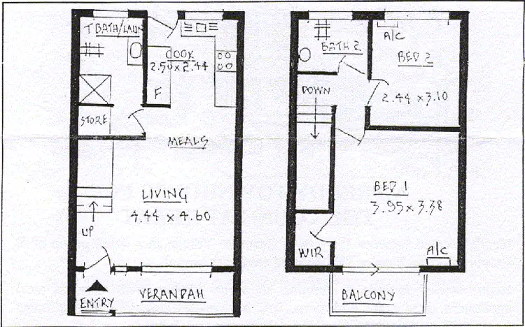 Floorplan of Homely townhouse listing, 4/12 Conyngham Street, Glenside SA 5065