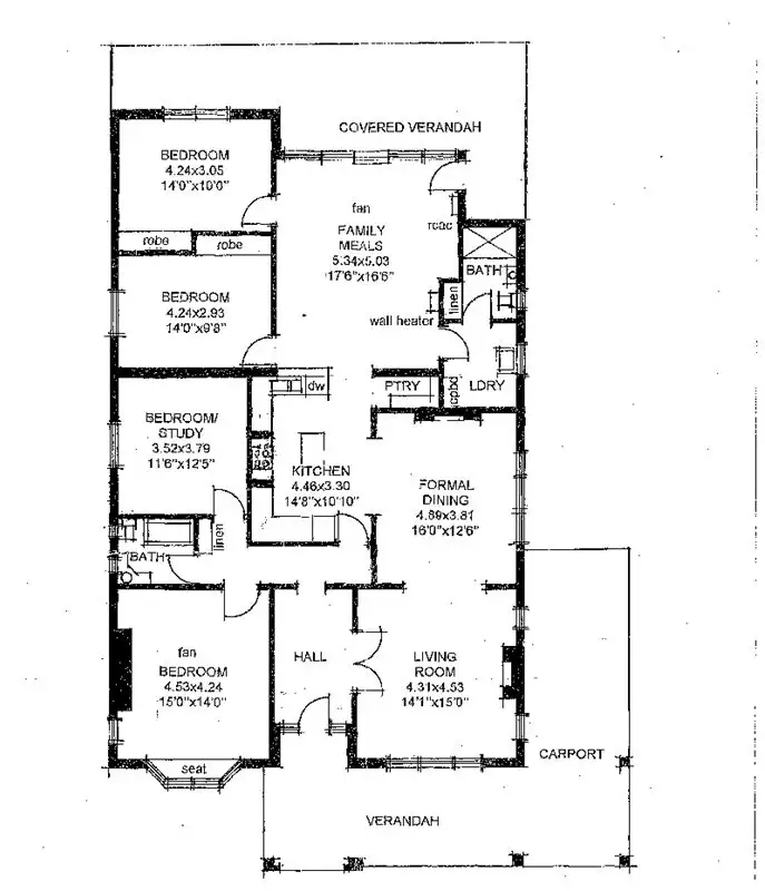 Floorplan of Homely house listing, 14 Jellicoe Street, Linden Park SA 5065
