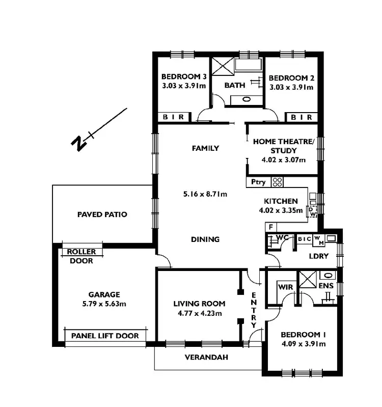 Floorplan of Homely house listing, 28 Rachel Circuit, Nairne SA 5252