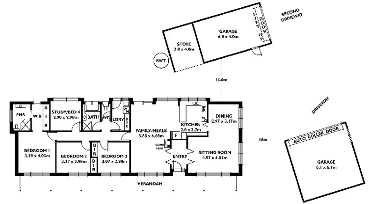Floorplan of Homely house listing, 192 Old Mt Barker Road, Aldgate SA 5154