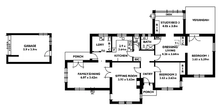 Floorplan of Homely house listing, 11 Linden Avenue, Hazelwood Park SA 5066