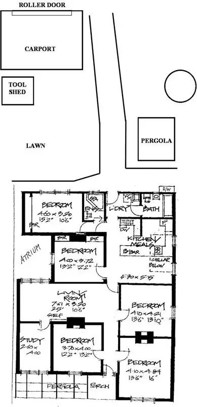 Floorplan of Homely house listing, 33 First Avenue, St Peters SA 5069