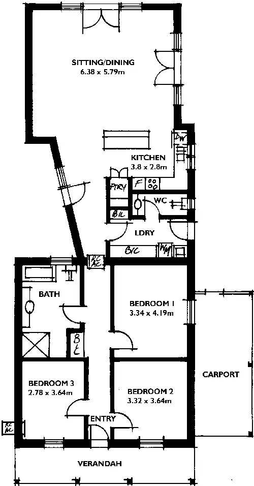 Floorplan of Homely house listing, 15 Weller Street, Goodwood SA 5034
