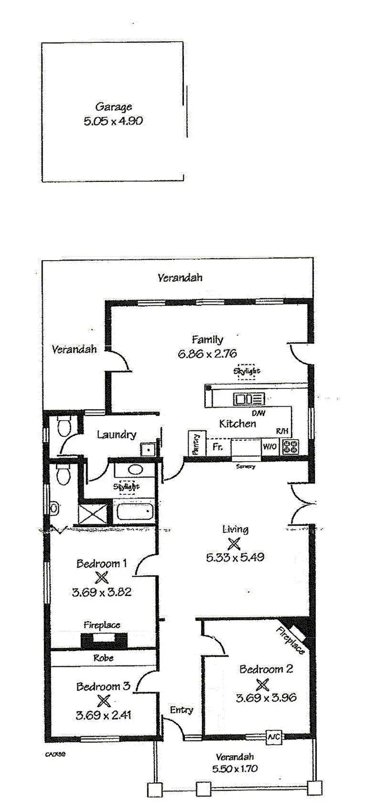 Floorplan of Homely house listing, 19 Sandford Street, Kensington Gardens SA 5068