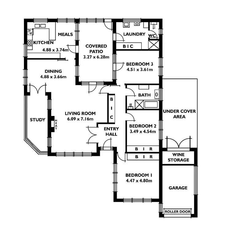 Floorplan of Homely house listing, 12 Grey Avenue, Beaumont SA 5066