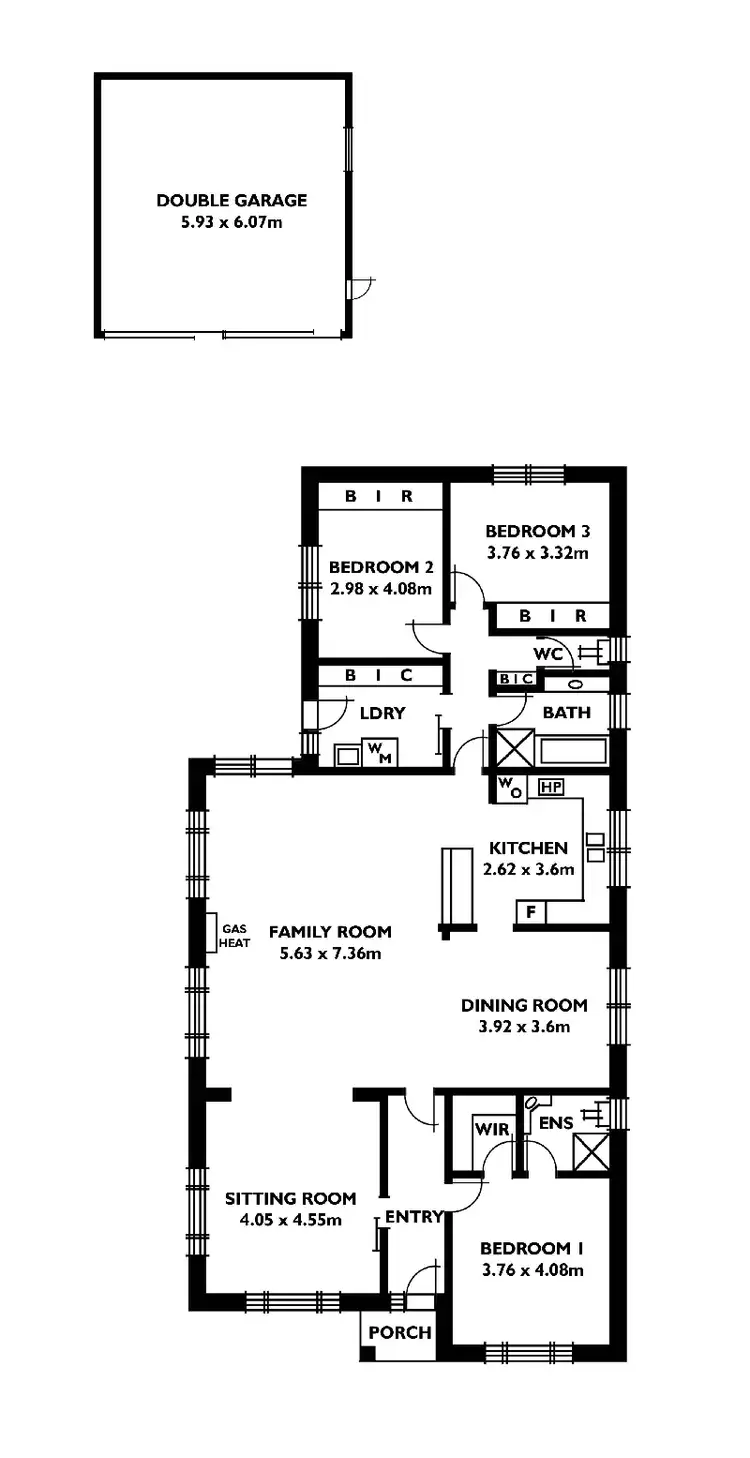 Floorplan of Homely house listing, 3 Gurr Street, Goodwood SA 5034
