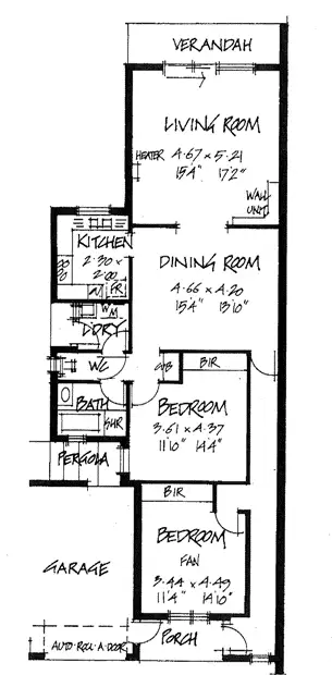 Floorplan of Homely house listing, 45 Albert Street, Goodwood SA 5034