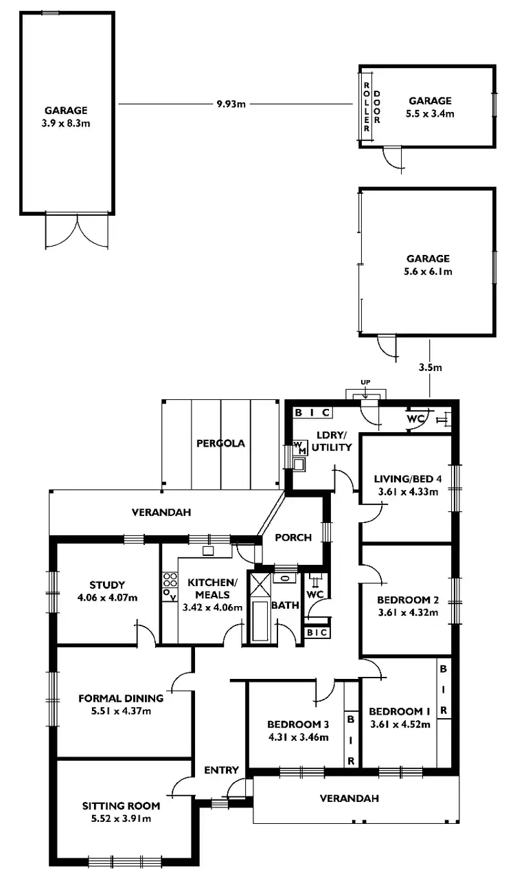 Floorplan of Homely house listing, 9 Northcote Terrace, Medindie SA 5081