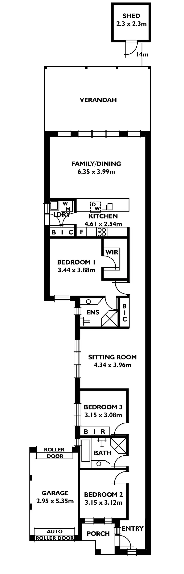 Floorplan of Homely house listing, 31A Collingrove Avenue, Broadview SA 5083