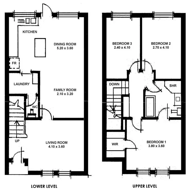 Floorplan of Homely townhouse listing, 2/5 Sewell Avenue, Payneham SA 5070