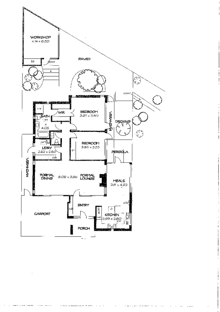 Floorplan of Homely house listing, 57 Hallett Road, Burnside SA 5066