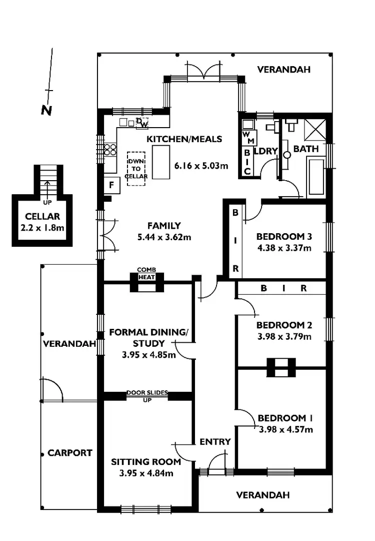 Floorplan of Homely house listing, 18 Albert Street, Dulwich SA 5065