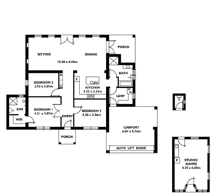 Floorplan of Homely house listing, 48 Devonshire Street, Hawthorn SA 5062