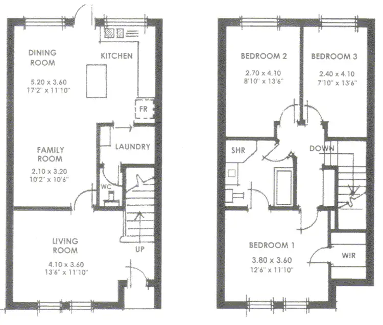 Floorplan of Homely townhouse listing, 3/5 Sewell Avenue, Payneham SA 5070
