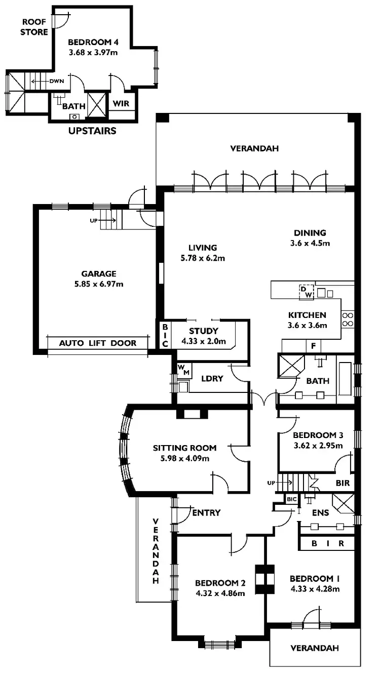 Floorplan of Homely house listing, 91 Fourth Avenue, Joslin SA 5070
