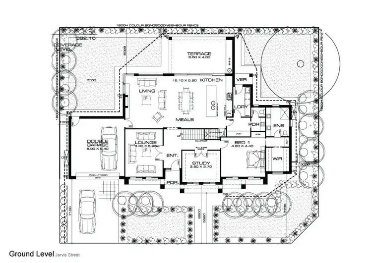 Floorplan of Homely land listing, 26 Jarvis Street, Erindale SA 5066