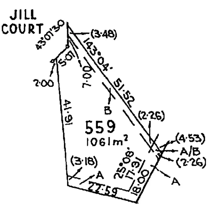 Floorplan of Homely land listing, LOT 559, 3 Jill Court, Encounter Bay SA 5211