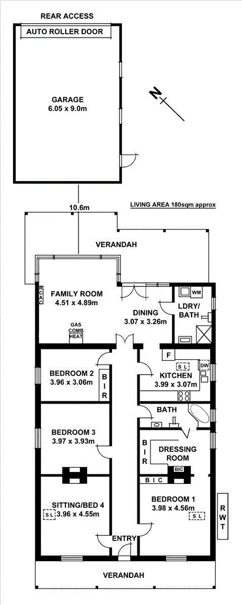 Floorplan of Homely house listing, 169 Stephen Terrace, Walkerville SA 5081