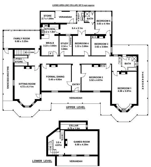 Floorplan of Homely house listing, 20 Glenside Road, Crafers SA 5152