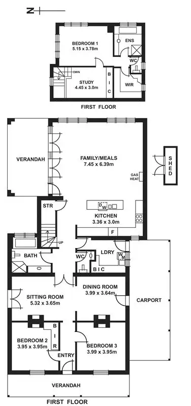 Floorplan of Homely house listing, 2 Birrell Street, Norwood SA 5067