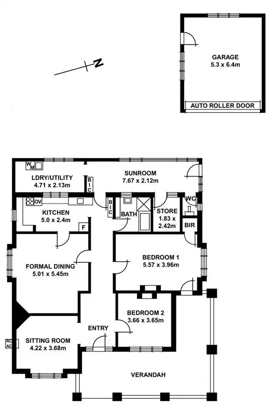 Floorplan of Homely house listing, 90 Fifth Avenue, Joslin SA 5070