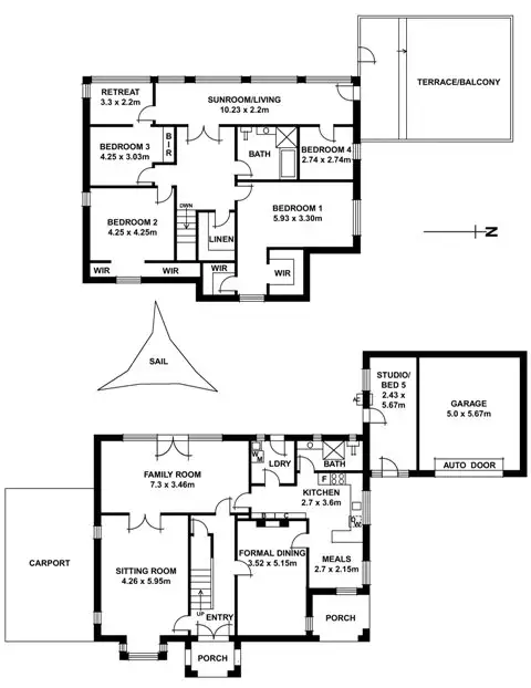Floorplan of Homely house listing, 67 Highfield Avenue, St Georges SA 5064