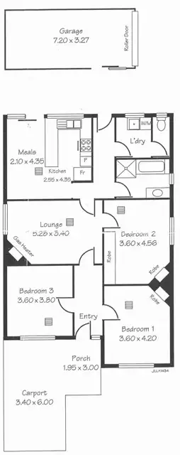 Floorplan of Homely house listing, 23 Redin Street, Richmond SA 5033
