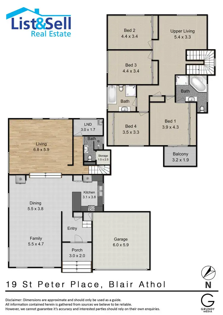 Floorplan of Homely house listing, 19 St Peter Place, Blair Athol NSW 2560