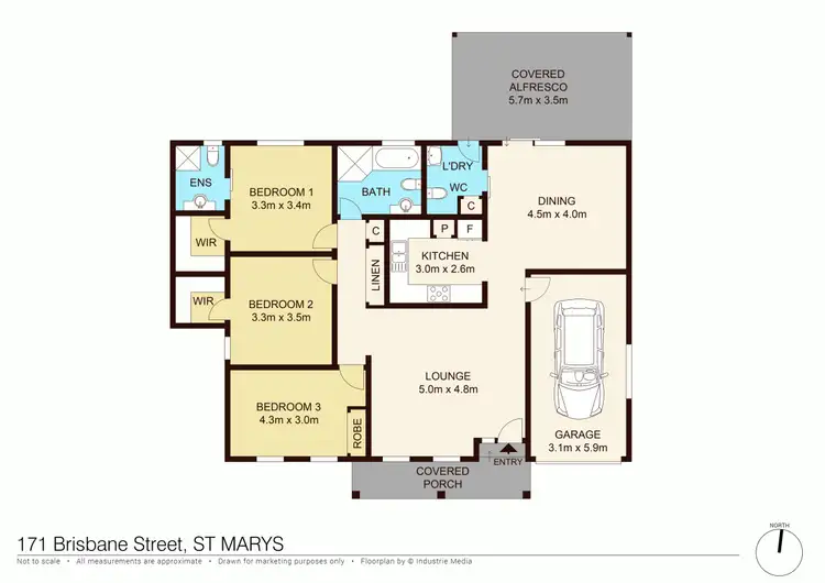 Floorplan of Homely house listing, 171 Brisbane Street, St Marys NSW 2760