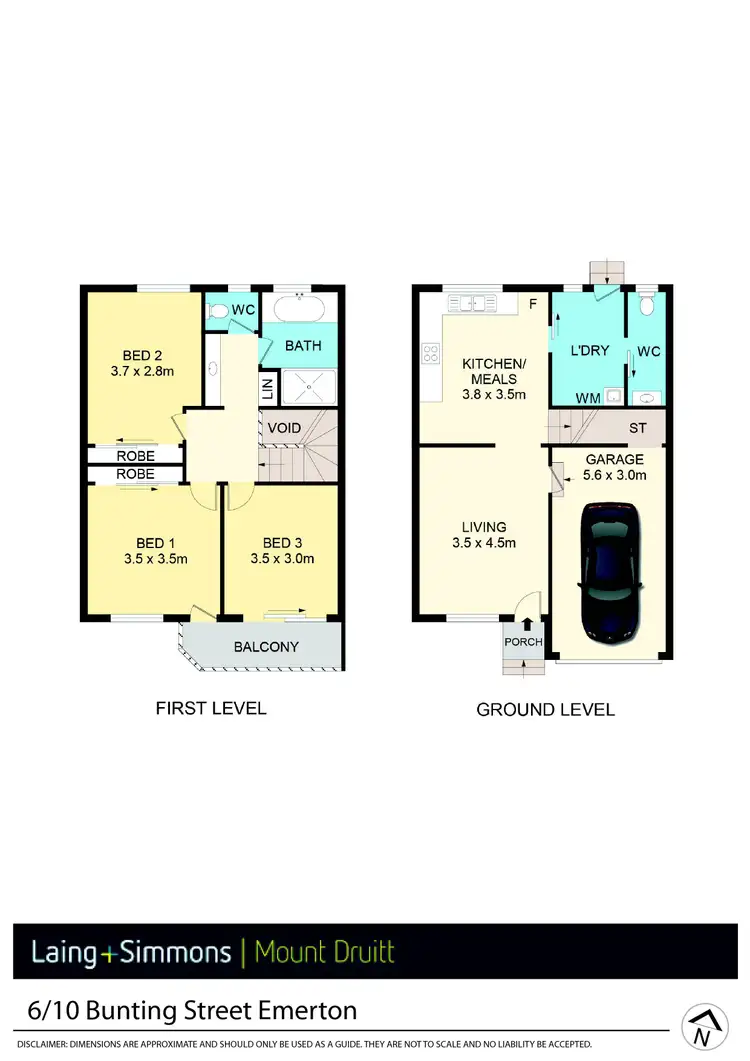 Floorplan of Homely house listing, 6/10 Bunting Street, Emerton NSW 2770