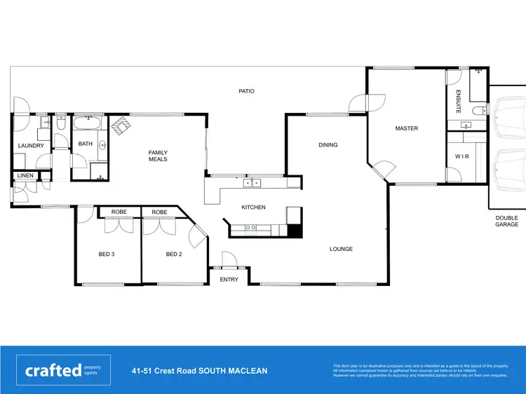Floorplan of Homely house listing, 41-51 Crest Road, South Maclean QLD 4280