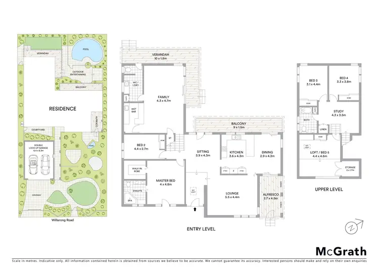 Floorplan of Homely house listing, 395 Willarong Road, Caringbah South NSW 2229