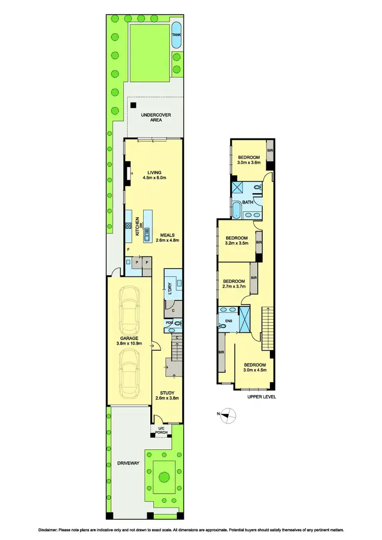Floorplan of Homely house listing, 4B Clark Street, Reservoir VIC 3073