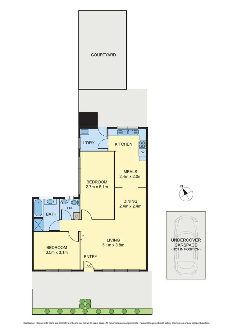 Floorplan of Homely unit listing, 6/20-24 Ameily Crescent, Reservoir VIC 3073
