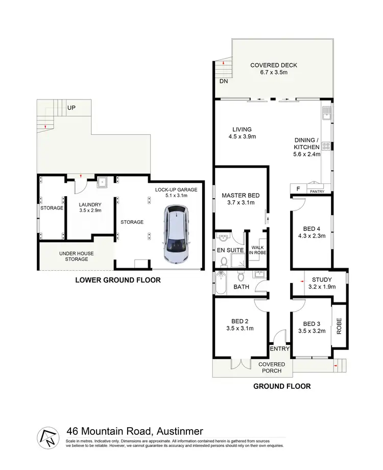 Floorplan of Homely house listing, 46 Mountain Road, Austinmer NSW 2515