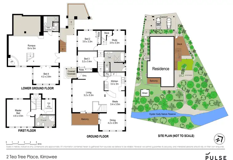 Floorplan of Homely house listing, 2 Tea Tree Place, Kirrawee NSW 2232