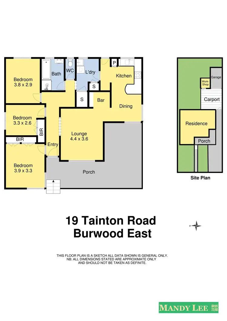 Floorplan of Homely house listing, 19 Tainton Road, Burwood East VIC 3151