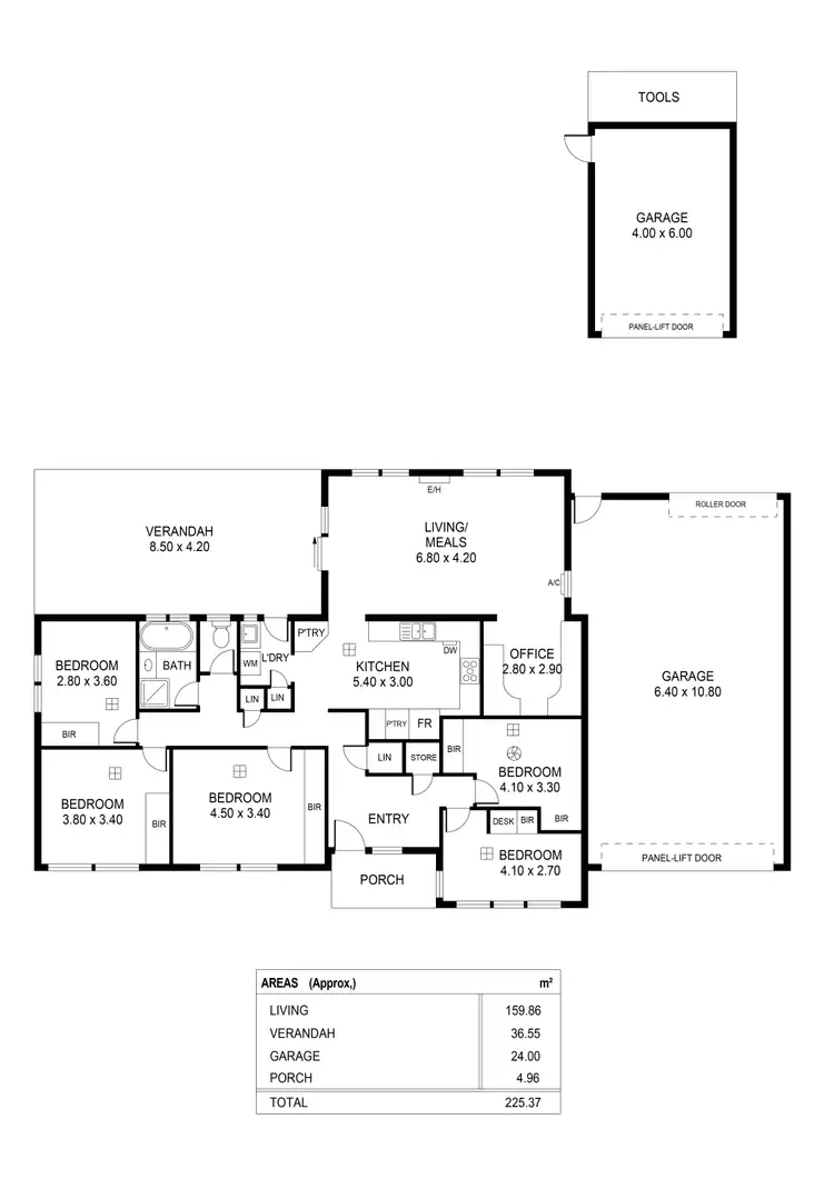 Floorplan of Homely house listing, 33 Cheringar Boulevard, Dernancourt SA 5075