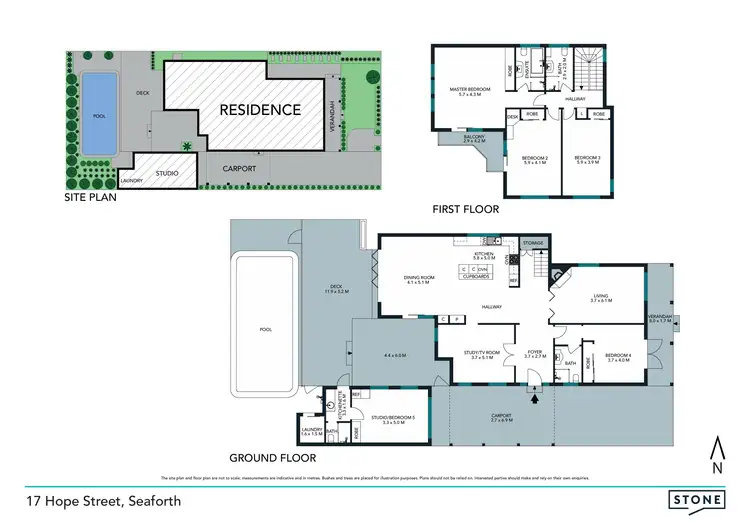 Floorplan of Homely house listing, 17 Hope Street, Seaforth NSW 2092
