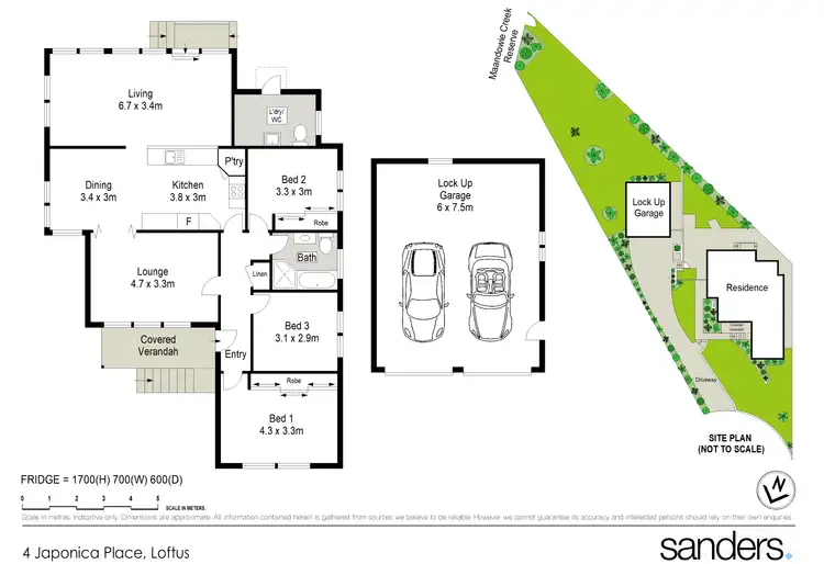 Floorplan of Homely house listing, 4 Japonica Place, Loftus NSW 2232
