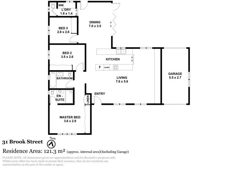 Floorplan of Homely house listing, 31 Brook Street, Gerringong NSW 2534