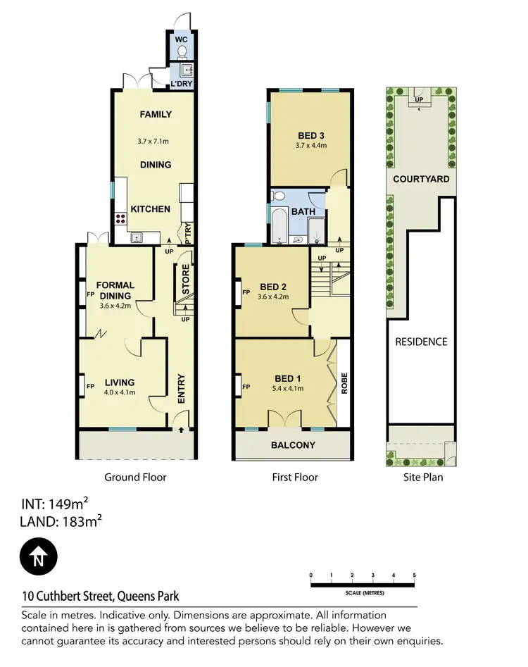 Floorplan of Homely house listing, 10 Cuthbert Street, Queens Park NSW 2022